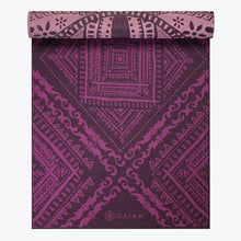 Load image into Gallery viewer, Reversible Inner Peace Yoga Mat (6mm)
