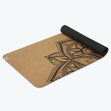 Load image into Gallery viewer, Performance Mandala Cork Yoga Mat (5mm)
