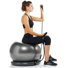 Load image into Gallery viewer, Stability Ball, Base & Cord Fitness Kit