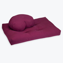 Load image into Gallery viewer, Premium Zafu Crescent Meditation Cushion