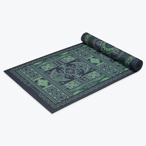 Reversible Boho Folk Yoga Mat (6mm)