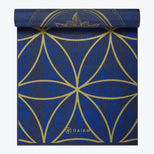Load image into Gallery viewer, Reversible Metallic Sun &amp; Moon Yoga Mat (6mm)
