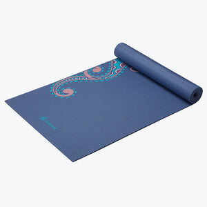 Premium Soft Paisley Yoga Mat (6mm)