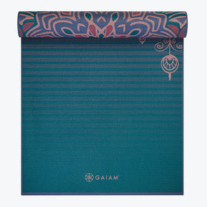 Premium Reversible Jade Salutation Yoga Mat (6mm)