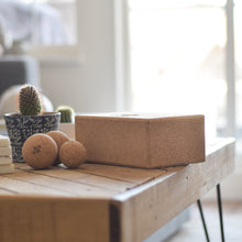 Load image into Gallery viewer, Halfmoon Cork Massage Ball Trio
