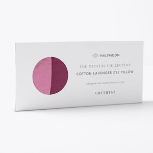 Halfmoon Crystal Collection Cotton Eye Pillow