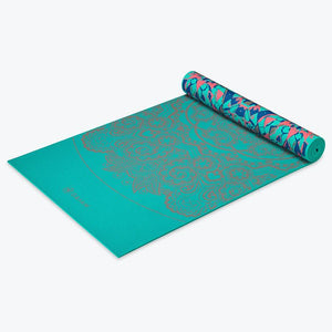 Reversible Kaleidoscope Yoga Mat (6mm)